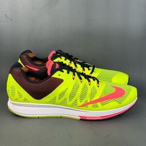Nike Zoom Elite 7 'Volt Hyper Punch' athletic sneaker shoes men’s size 14